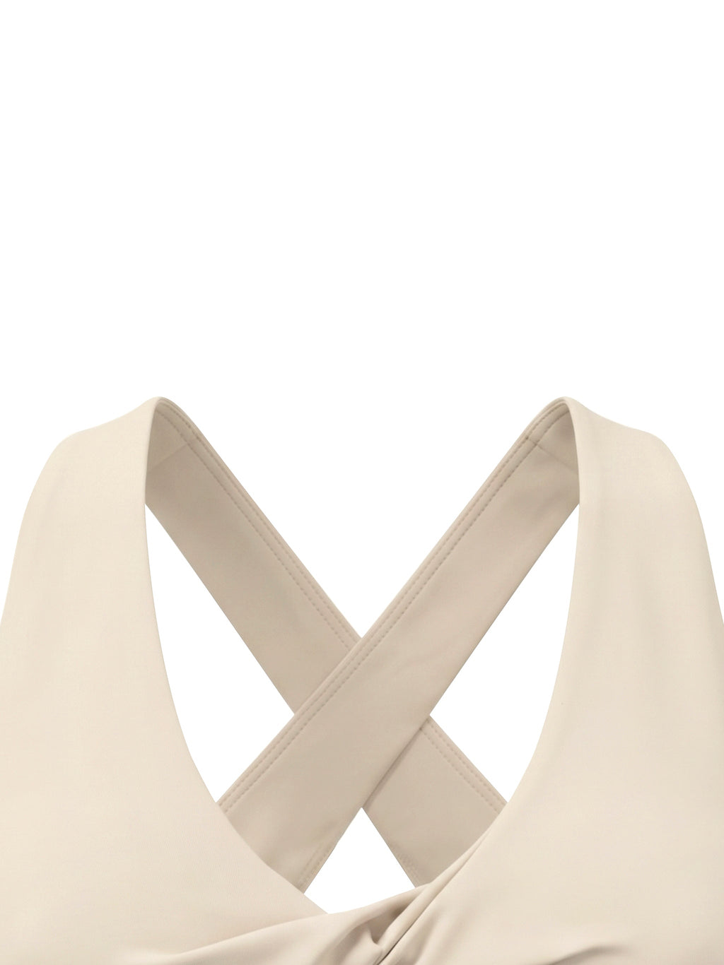 Loki & Ivy Women's Twist Front V-Neck Sports Bra