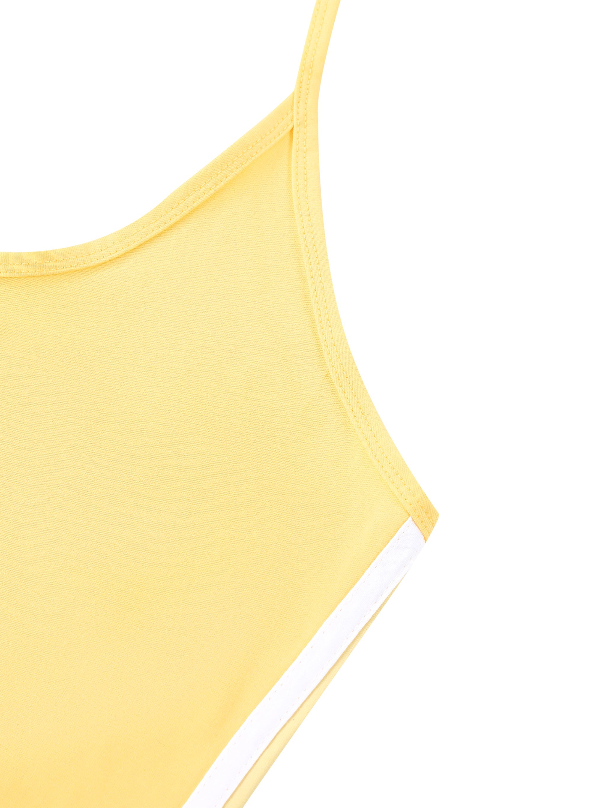 Loki & Ivy Women's Color Block Halter Crop Tank Top
