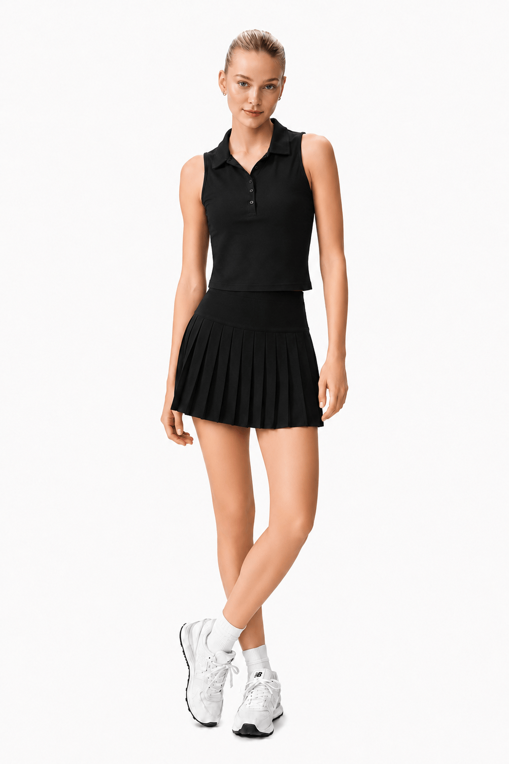 Lexy Organic Cotton Polo Tank