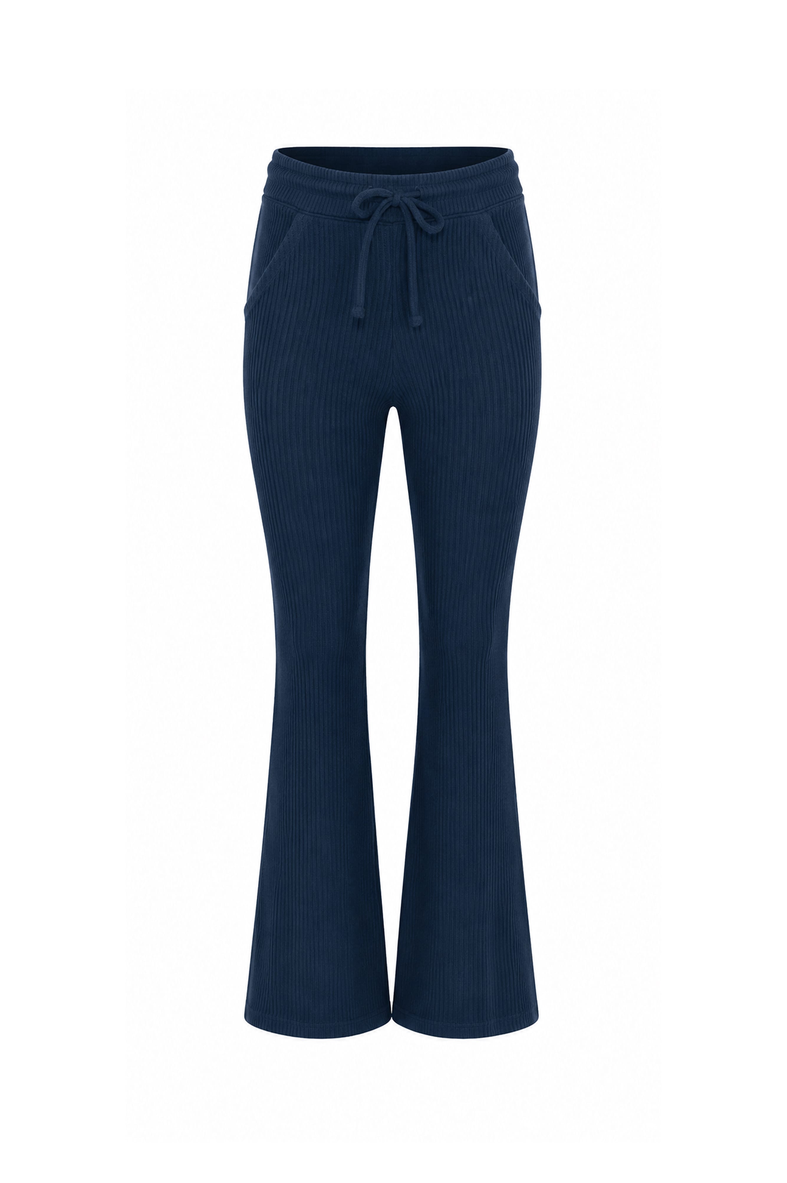 Jules Waffle Knit Organic Cotton Drawstring Pant