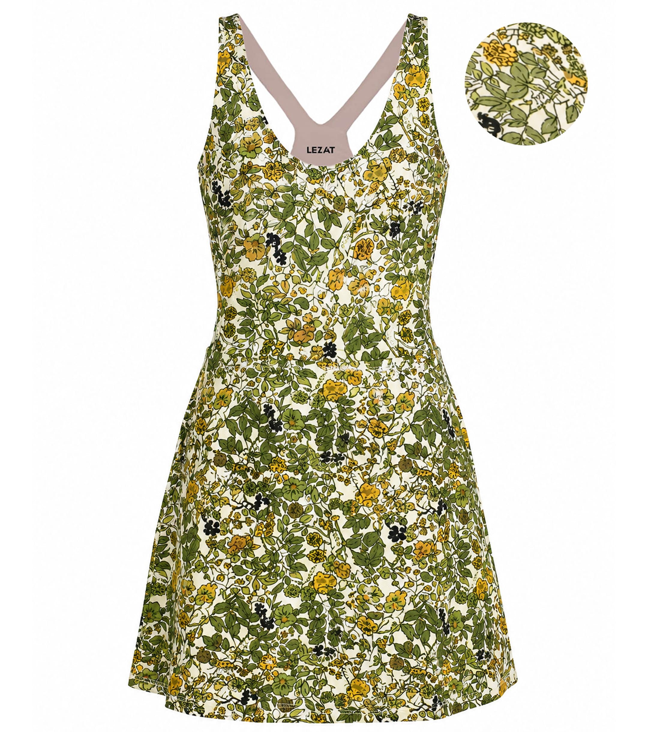 Isla Racerback Organic Cotton Sport Dress