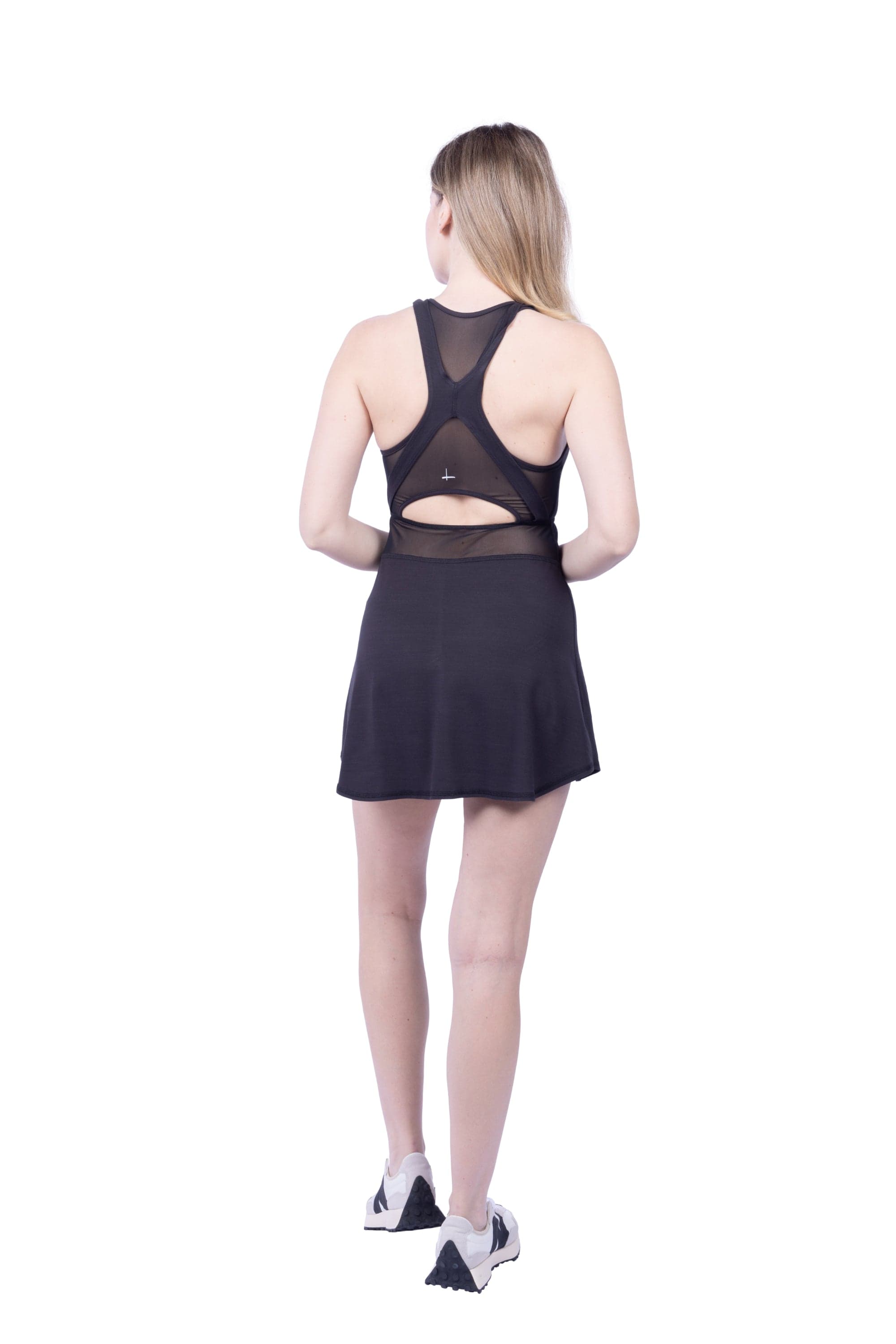 Leena Organic Cotton & Mesh Sport Dress