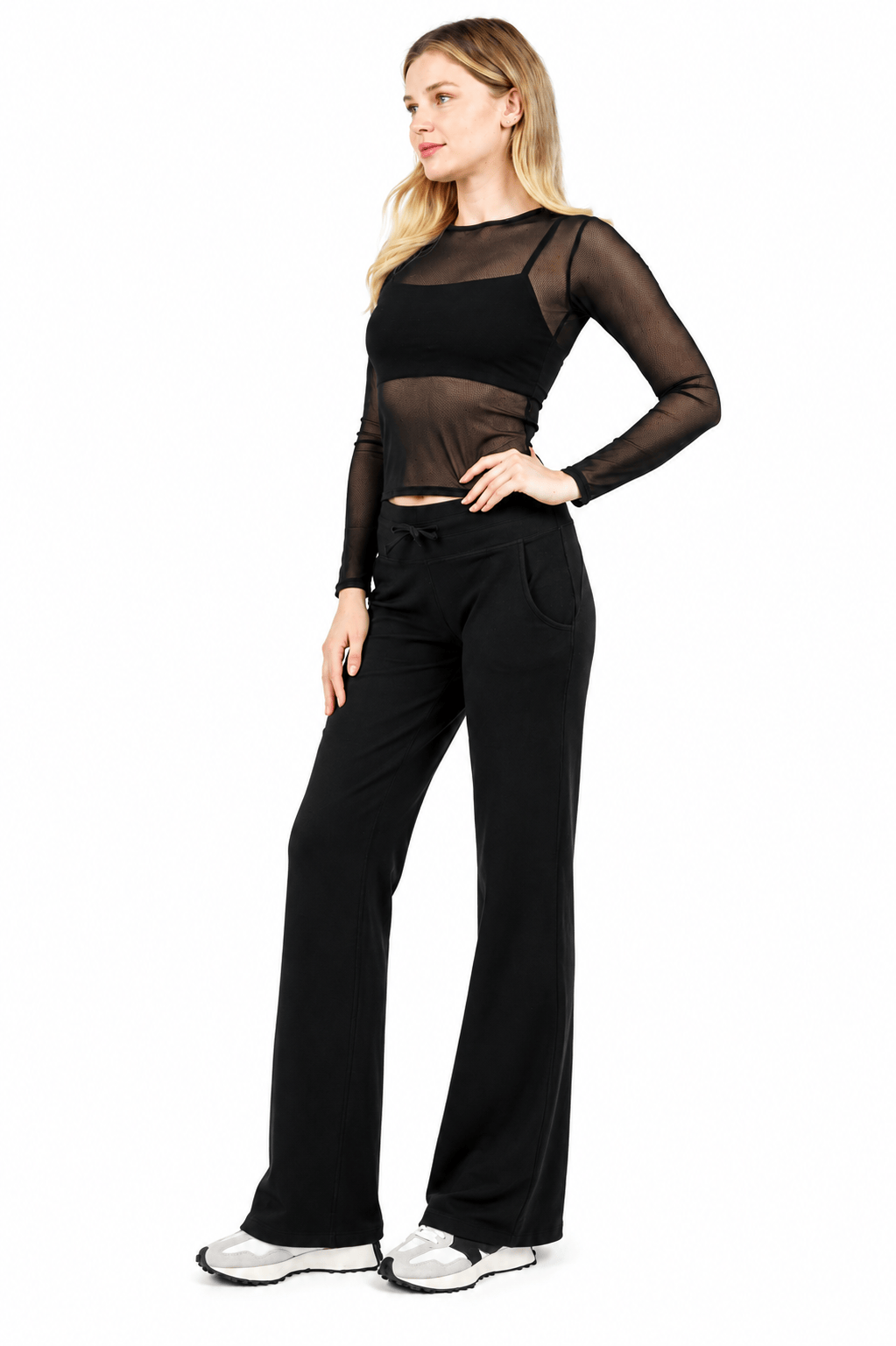Taylor Organic Cotton Wide Leg Pocketed Pant