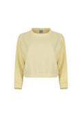 Ivy Boxy Cropped Modal Pullover - Sunny