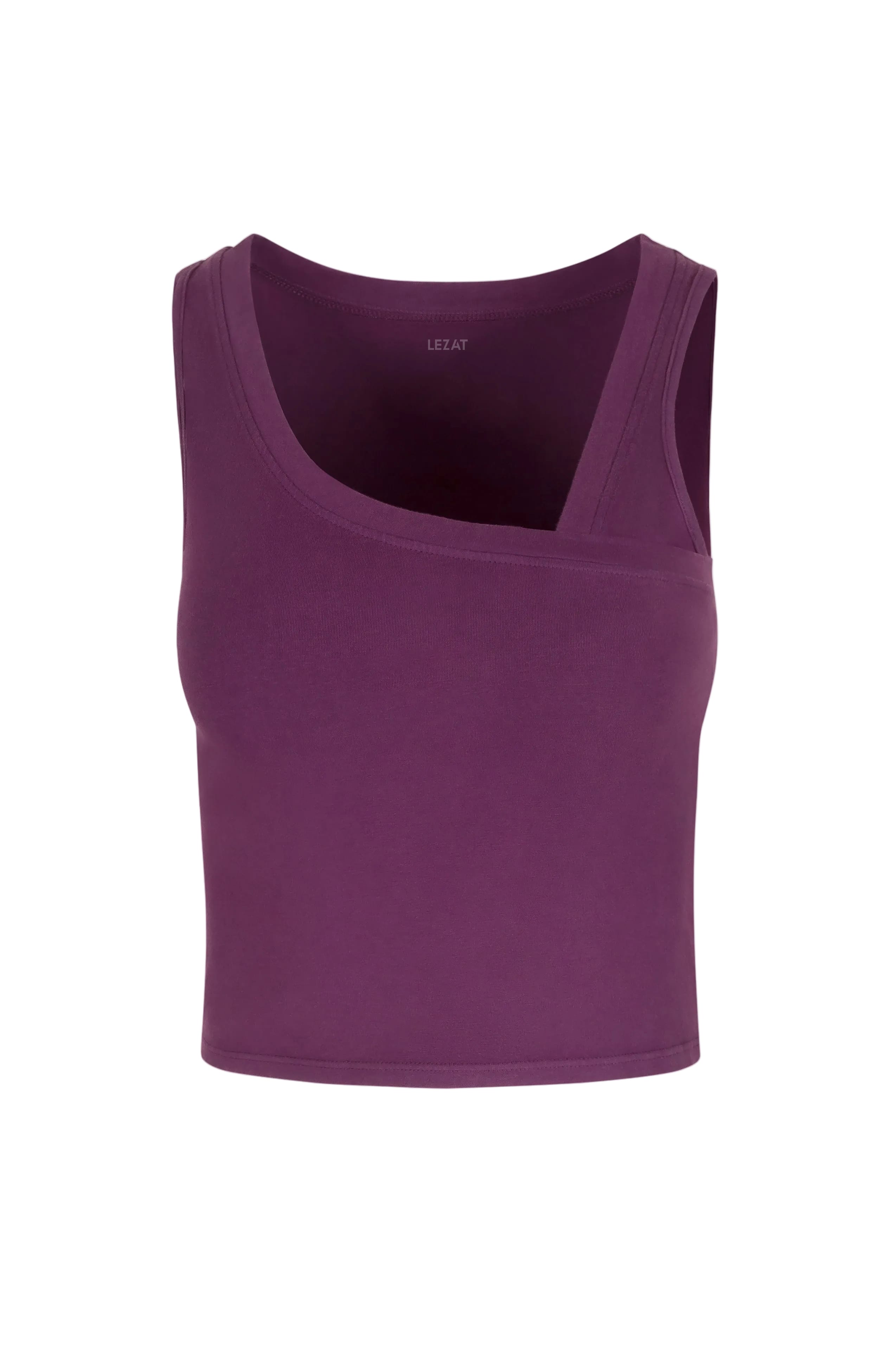 Eden Asymmetrical Organic Cotton Tank