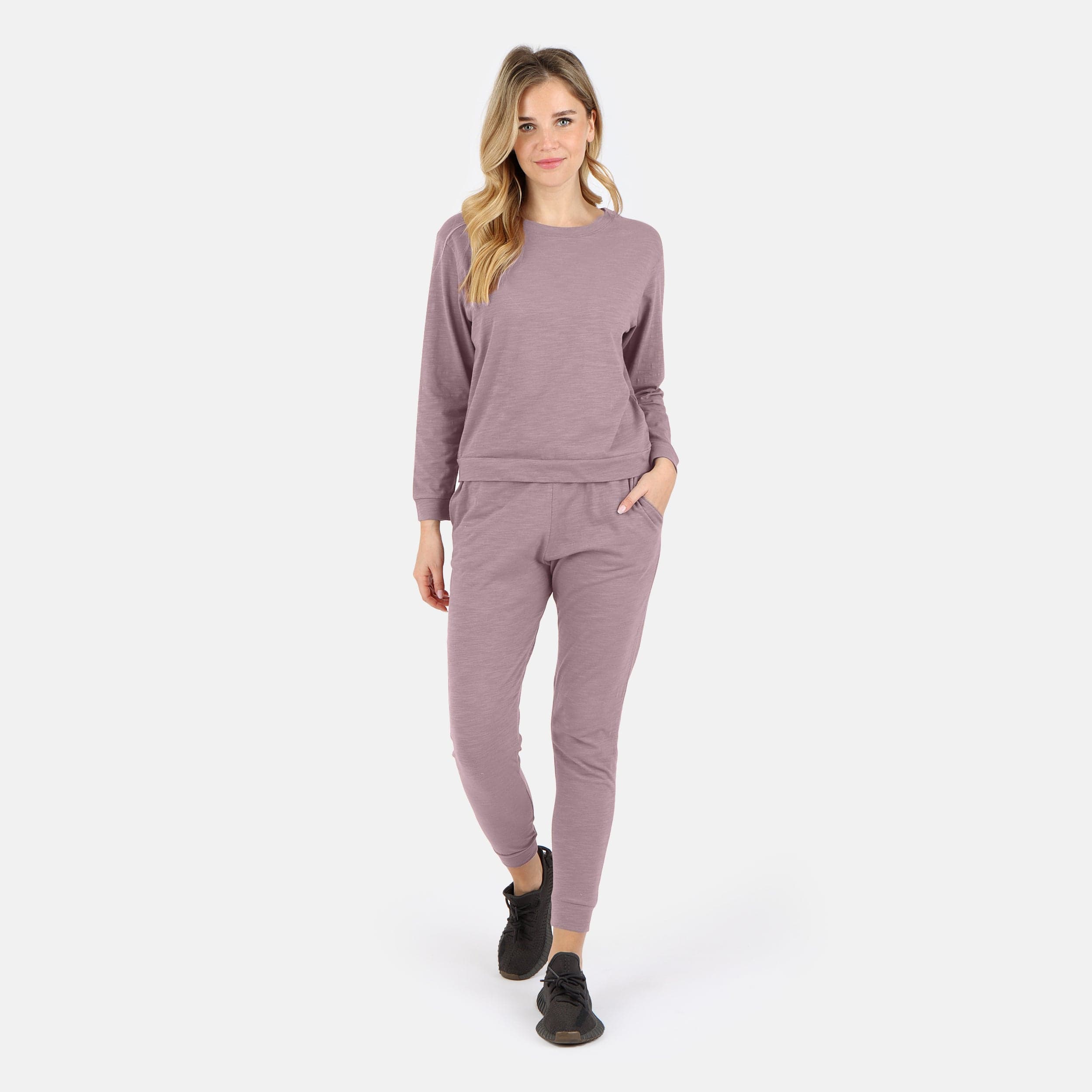 Tegan Organic Cotton Long Sleeve Pullover