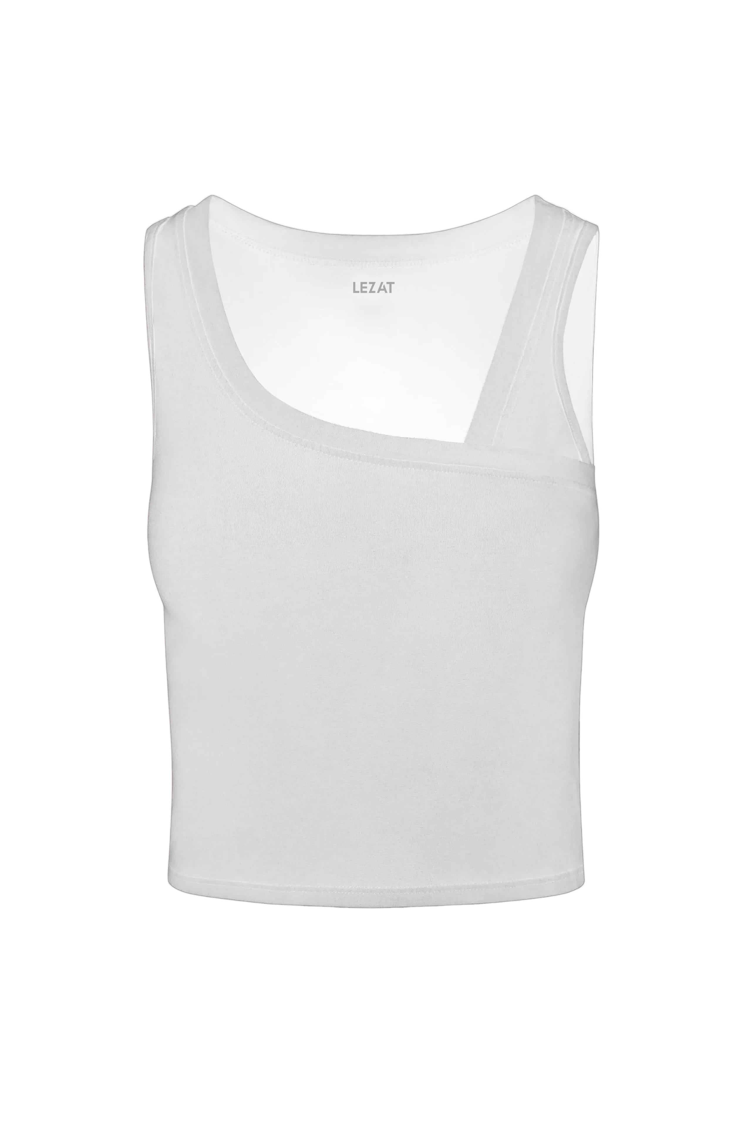 Eden Asymmetrical Organic Cotton Tank
