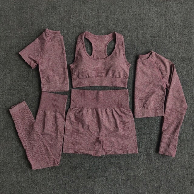 FlexFit Seamless Women’s Yoga Set: Comfort & Style